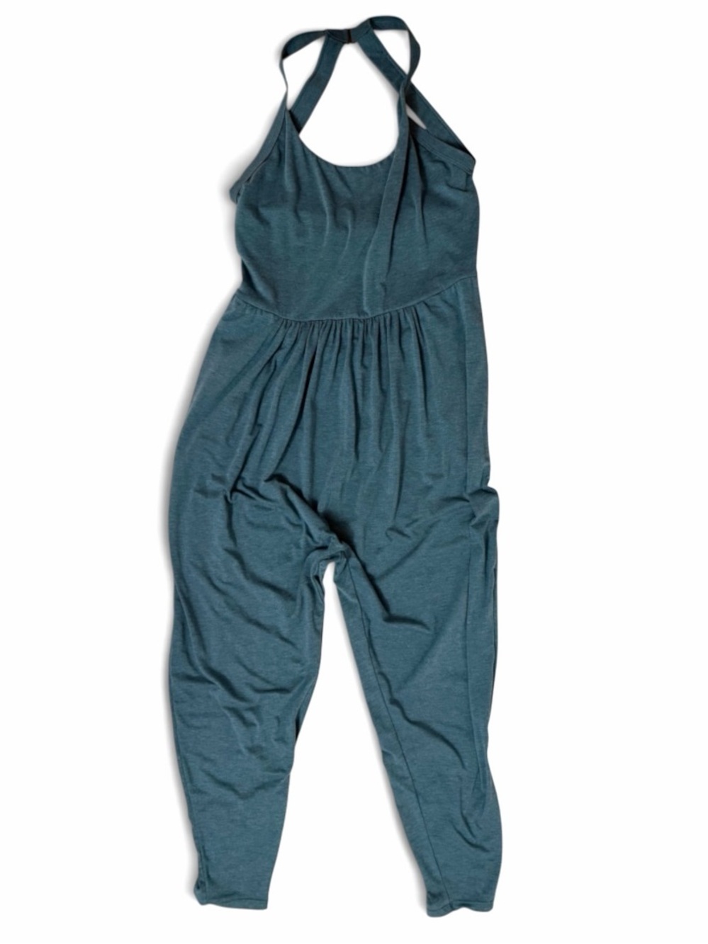 HALARA Teal Racerback Jumpsuit